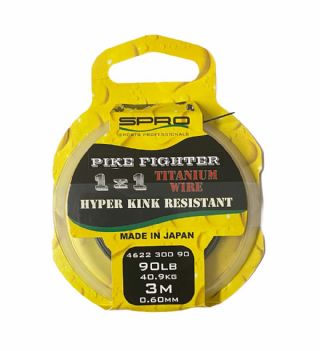 Spro Pike Fighter 1x1Titanium Wire 90lb
